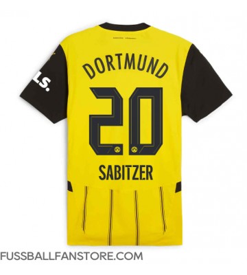 Borussia Dortmund Marcel Sabitzer #20 Replik Heimtrikot 2024-25 Kurzarm